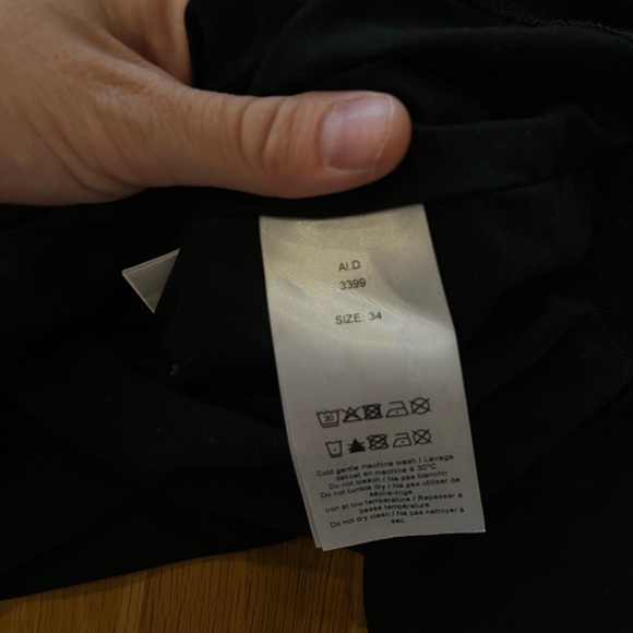 Ganni Black Turtleneck Top - Picture 4 of 4